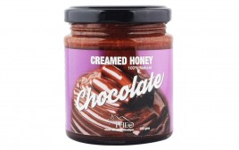 Theo Organics Creamed Honey Chocolate   Glass Jar  200 grams